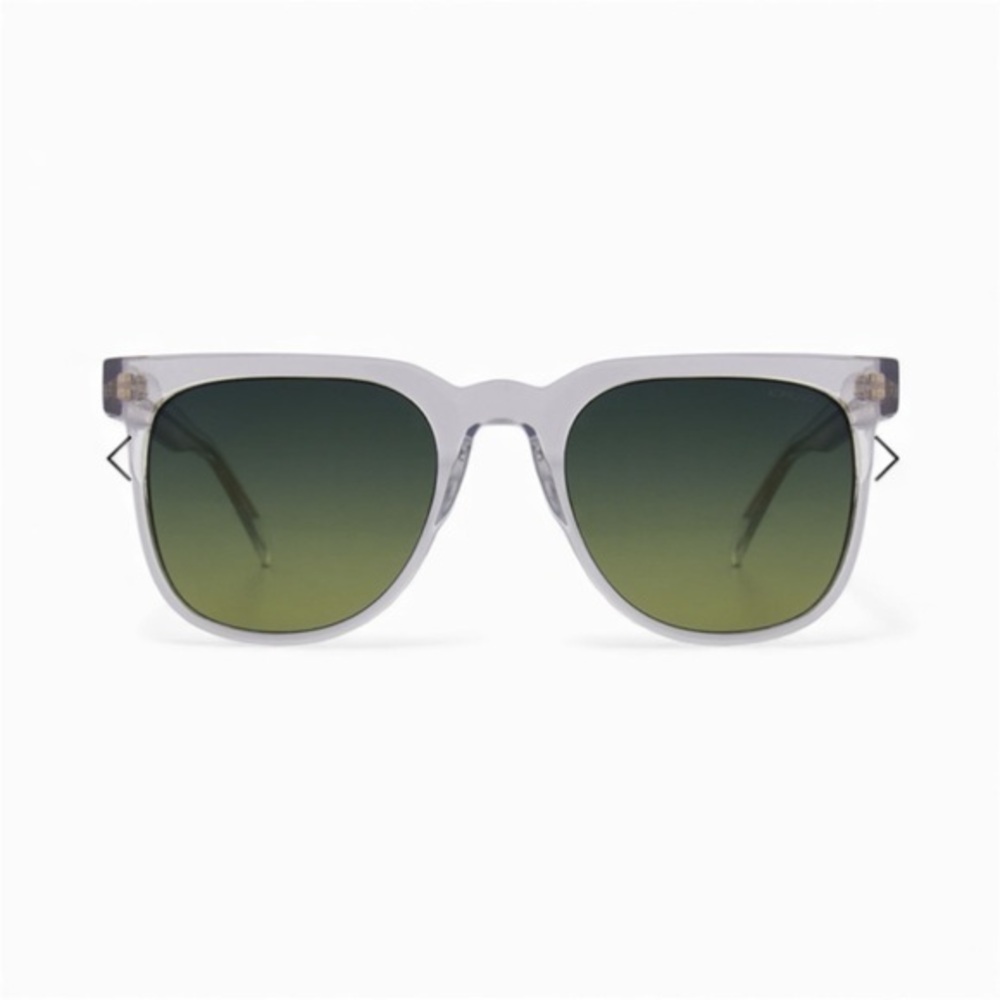 New KOMONO sunglasses Riviera Clear Gold Green Gradient